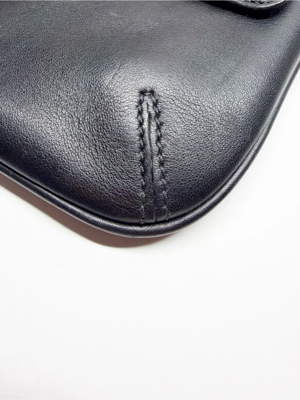 Vintage Y2K Coach Legacy Slim Flap Leather Crossbody Black 9592